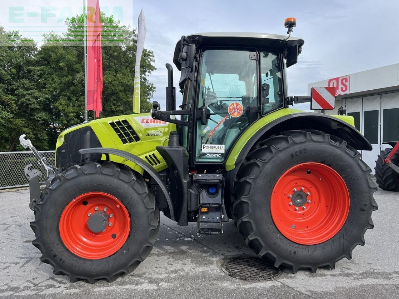 Traktor типа CLAAS arion 550 cebis CEBIS, Gebrauchtmaschine в ELIXHAUSEN (Фотография 1)