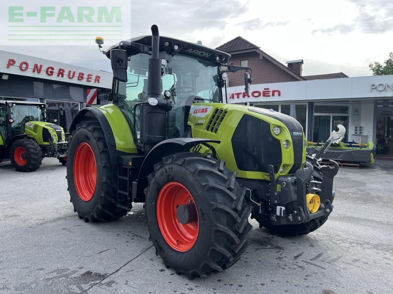 Traktor типа CLAAS arion 550 cebis CEBIS, Gebrauchtmaschine в ELIXHAUSEN (Фотография 17)