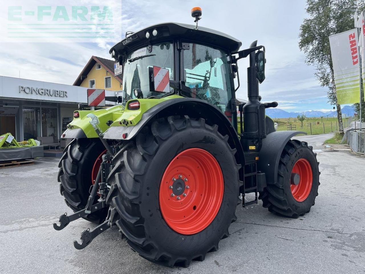 Traktor des Typs CLAAS arion 550 cebis CEBIS, Gebrauchtmaschine in ELIXHAUSEN (Bild 19)