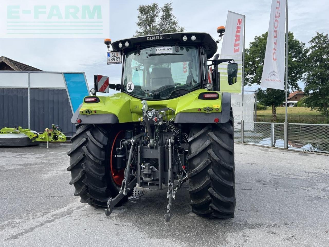 Traktor des Typs CLAAS arion 550 cebis CEBIS, Gebrauchtmaschine in ELIXHAUSEN (Bild 20)