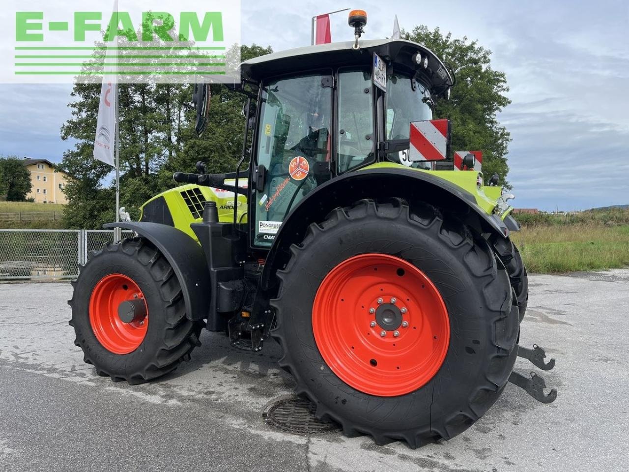 Traktor del tipo CLAAS arion 550 cebis cmatic CMATIC CEBIS, Gebrauchtmaschine en ELIXHAUSEN (Imagen 14)