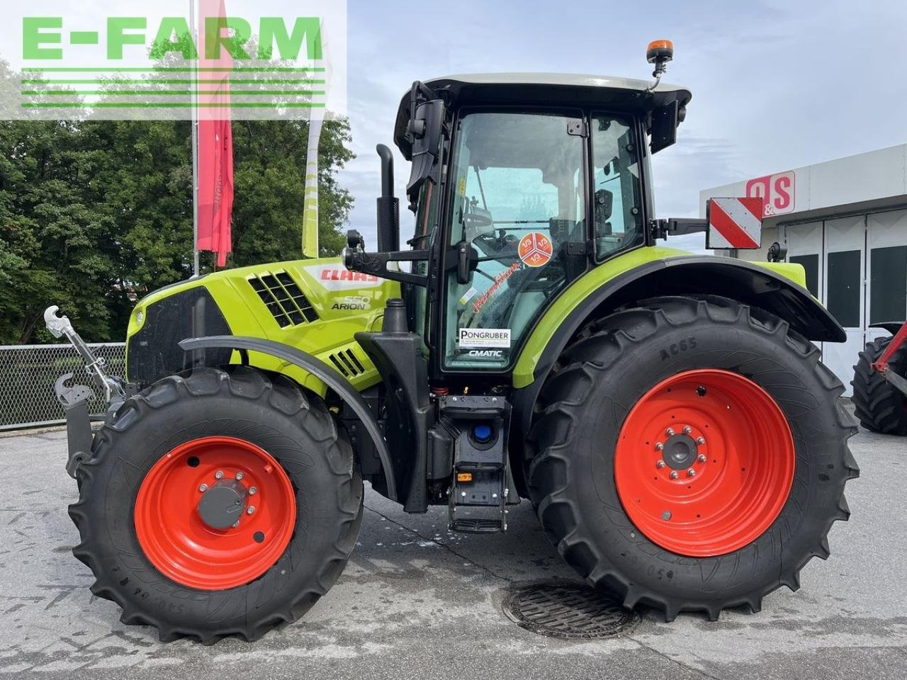 Traktor van het type CLAAS arion 550 cebis cmatic CMATIC CEBIS, Gebrauchtmaschine in ELIXHAUSEN (Foto 15)