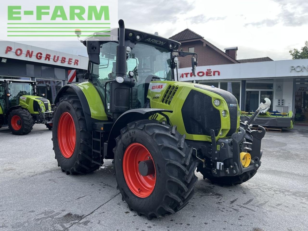 Traktor typu CLAAS arion 550 cebis cmatic CMATIC CEBIS, Gebrauchtmaschine w ELIXHAUSEN (Zdjęcie 17)