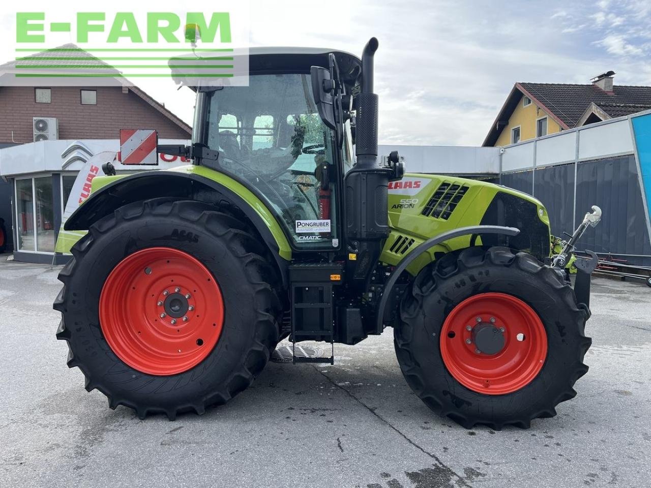 Traktor des Typs CLAAS arion 550 cebis cmatic CMATIC CEBIS, Gebrauchtmaschine in ELIXHAUSEN (Bild 18)