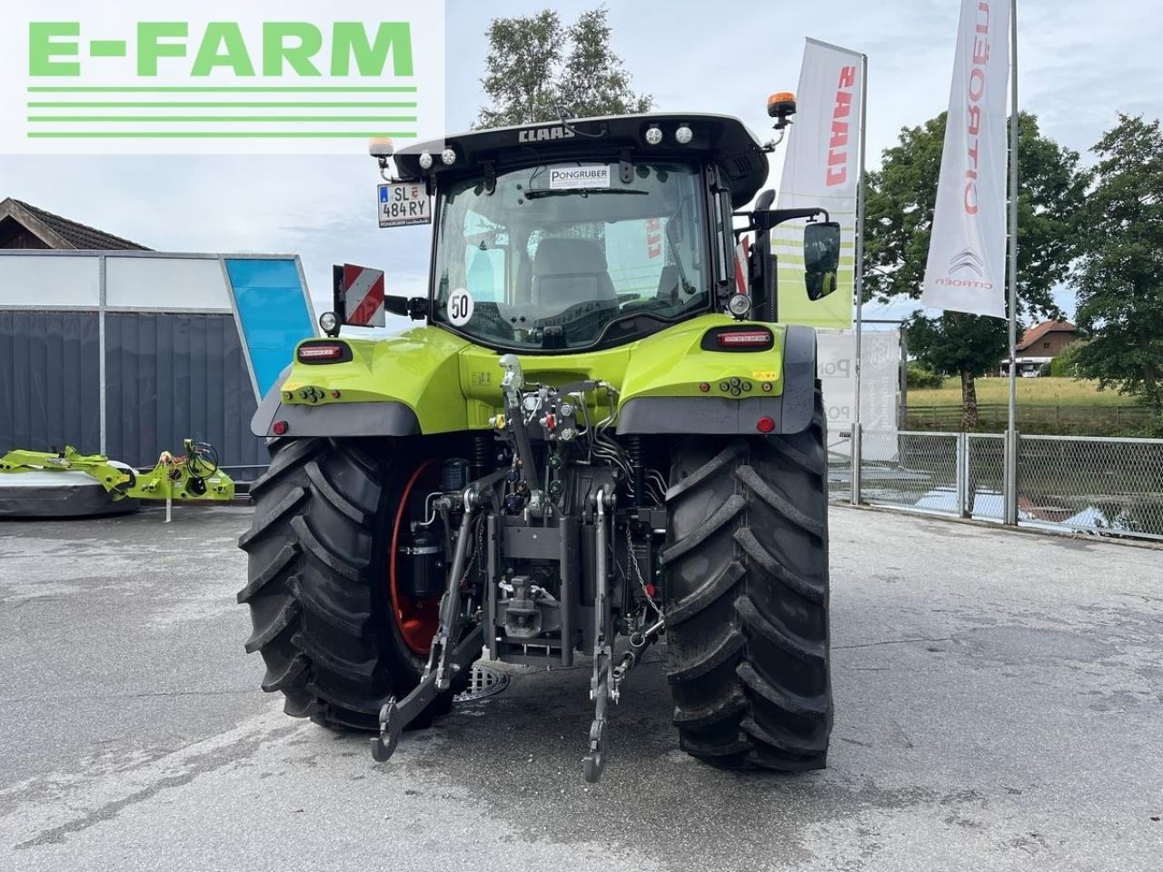 Traktor of the type CLAAS arion 550 cebis cmatic CMATIC CEBIS, Gebrauchtmaschine in ELIXHAUSEN (Picture 20)