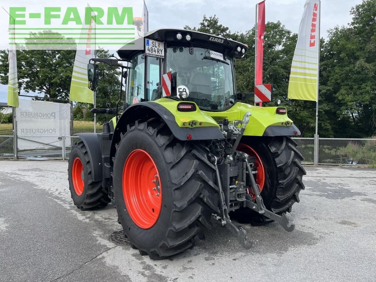 Traktor van het type CLAAS arion 550 cebis cmatic CMATIC CEBIS, Gebrauchtmaschine in ELIXHAUSEN (Foto 21)