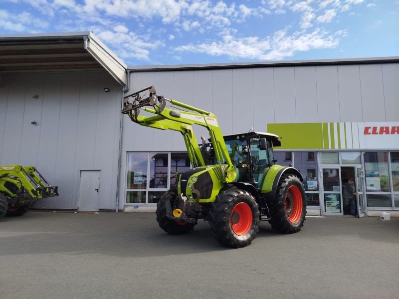 Traktor des Typs CLAAS ARION 550 CEBIS + FL 120, Gebrauchtmaschine in Gefrees (Bild 1)