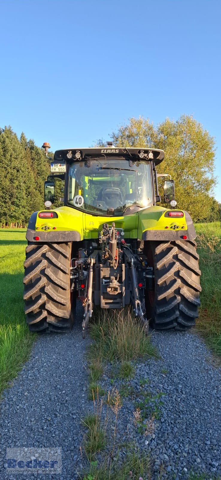 Traktor typu CLAAS Arion 550 CEBIS, Gebrauchtmaschine v Weimar-Niederwalgern (Obrázek 2)