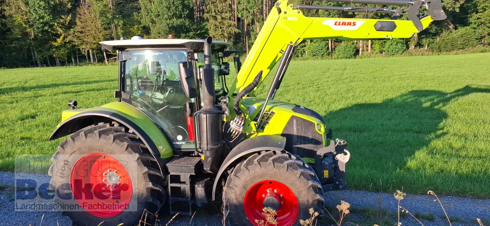 Traktor Türe ait CLAAS Arion 550 CEBIS, Gebrauchtmaschine içinde Weimar-Niederwalgern (resim 3)