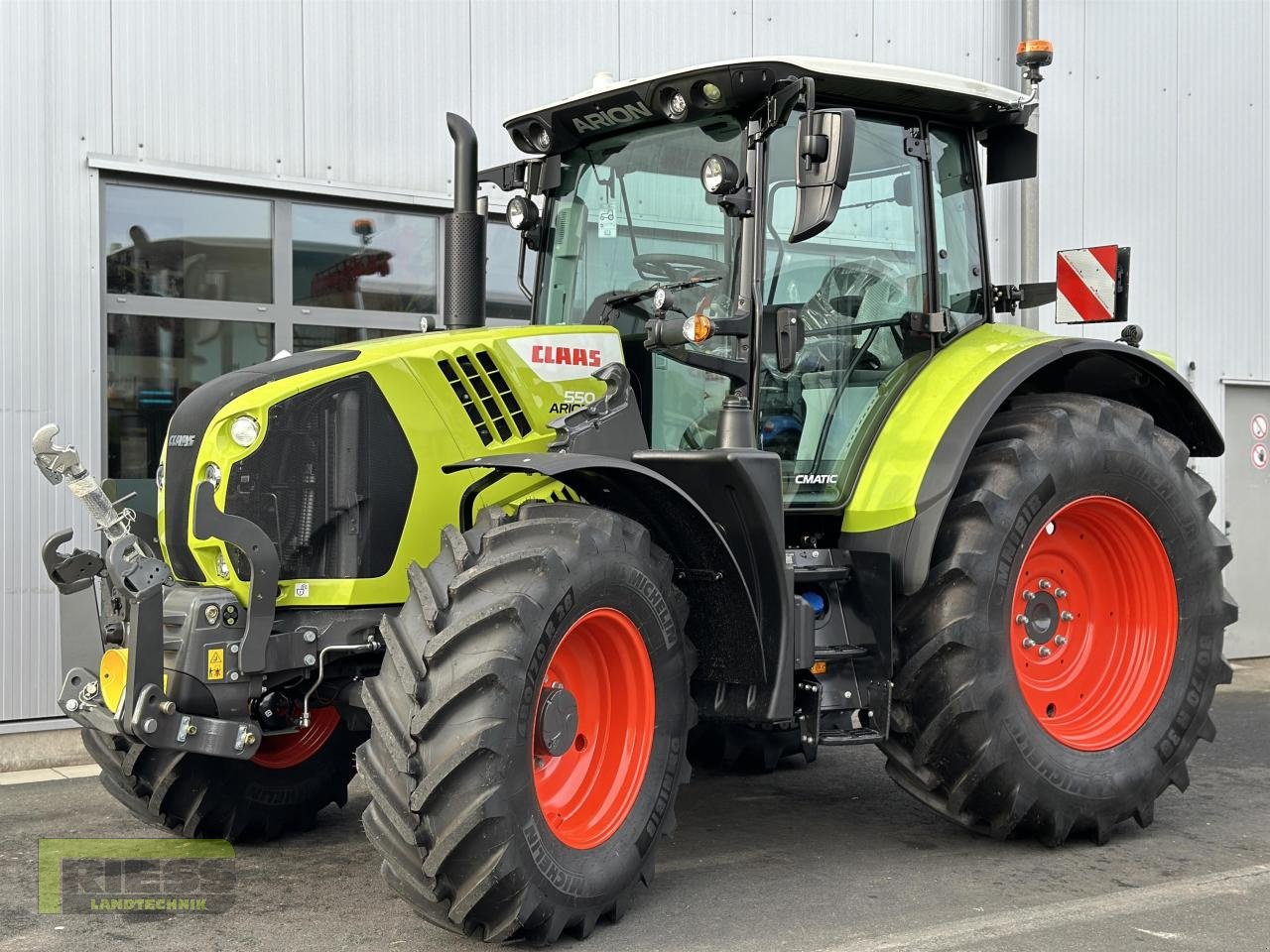 Traktor a típus CLAAS ARION 550 CIS+ Cmatic, Neumaschine ekkor: Homberg (Ohm) - Maulbach (Kép 1)