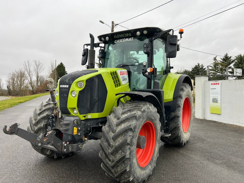 Traktor van het type CLAAS ARION 550 CIS  T4F, Gebrauchtmaschine in Aubiet (Foto 3)