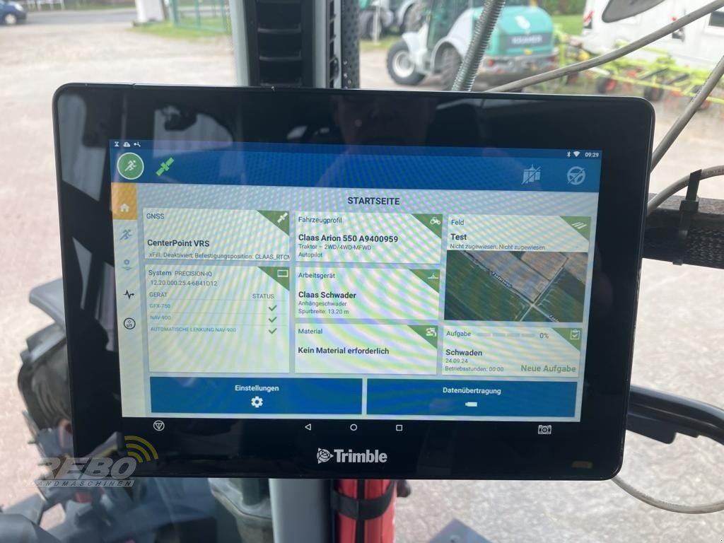 Traktor del tipo CLAAS Arion 550 CIS, Gebrauchtmaschine en Albersdorf (Imagen 23)