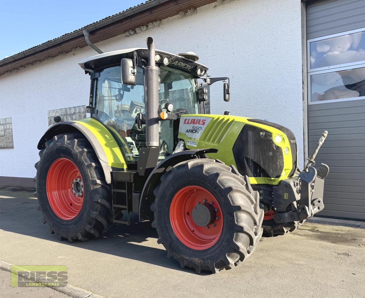 Traktor typu CLAAS ARION 550 Cmatic CEBIS A35, Gebrauchtmaschine w Homberg (Ohm) - Maulbach (Zdjęcie 11)