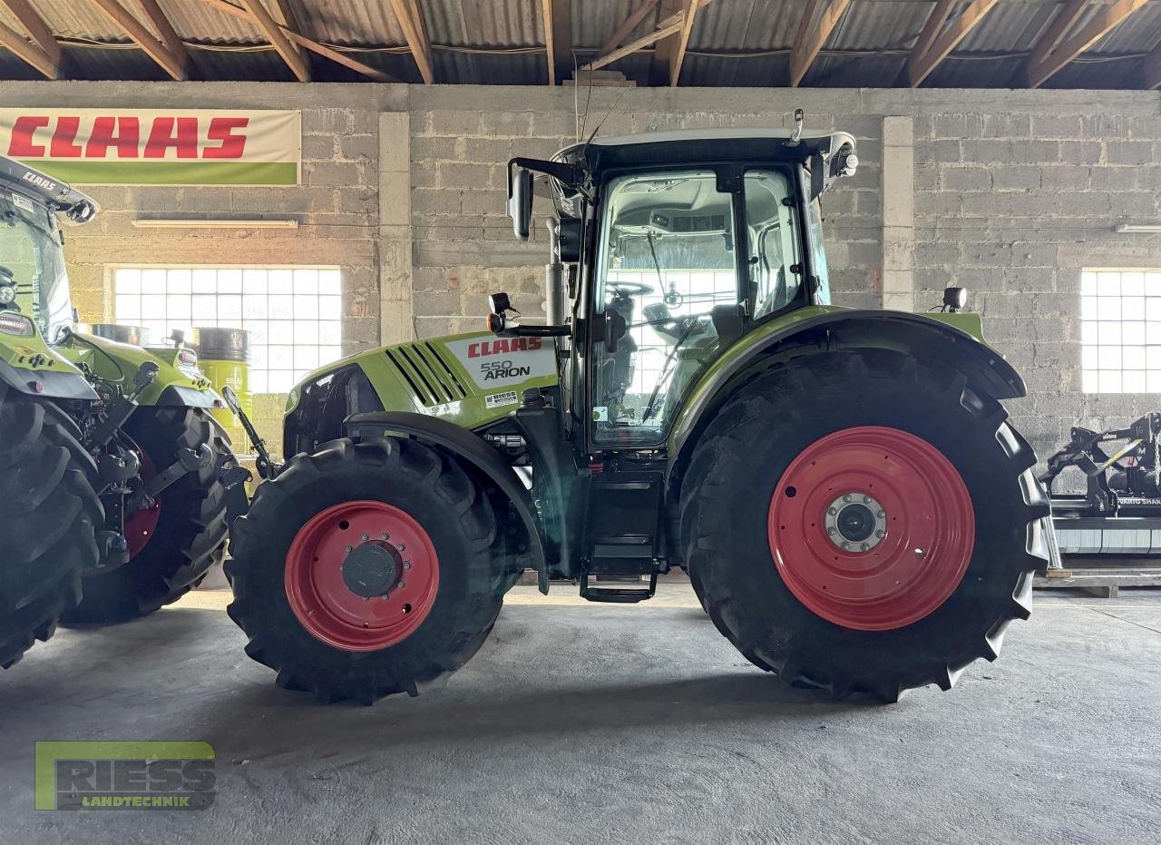 Traktor Türe ait CLAAS ARION 550 Cmatic CEBIS A35, Gebrauchtmaschine içinde Homberg (Ohm) - Maulbach (resim 20)