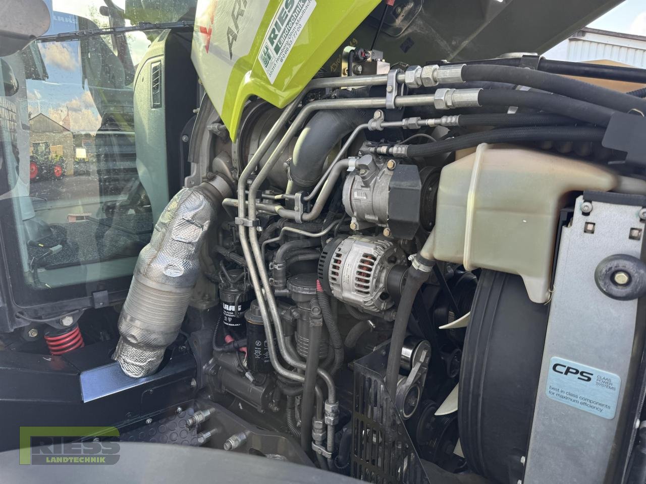 Traktor tip CLAAS ARION 550 Cmatic CEBIS A35, Gebrauchtmaschine in Homberg (Ohm) - Maulbach (Poză 21)