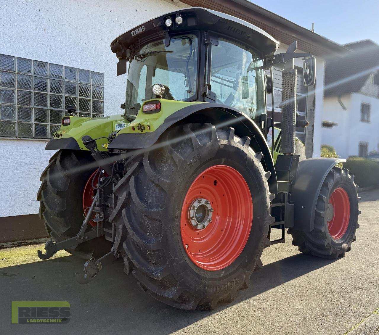 Traktor Türe ait CLAAS ARION 550 Cmatic CEBIS A35, Gebrauchtmaschine içinde Homberg (Ohm) - Maulbach (resim 27)