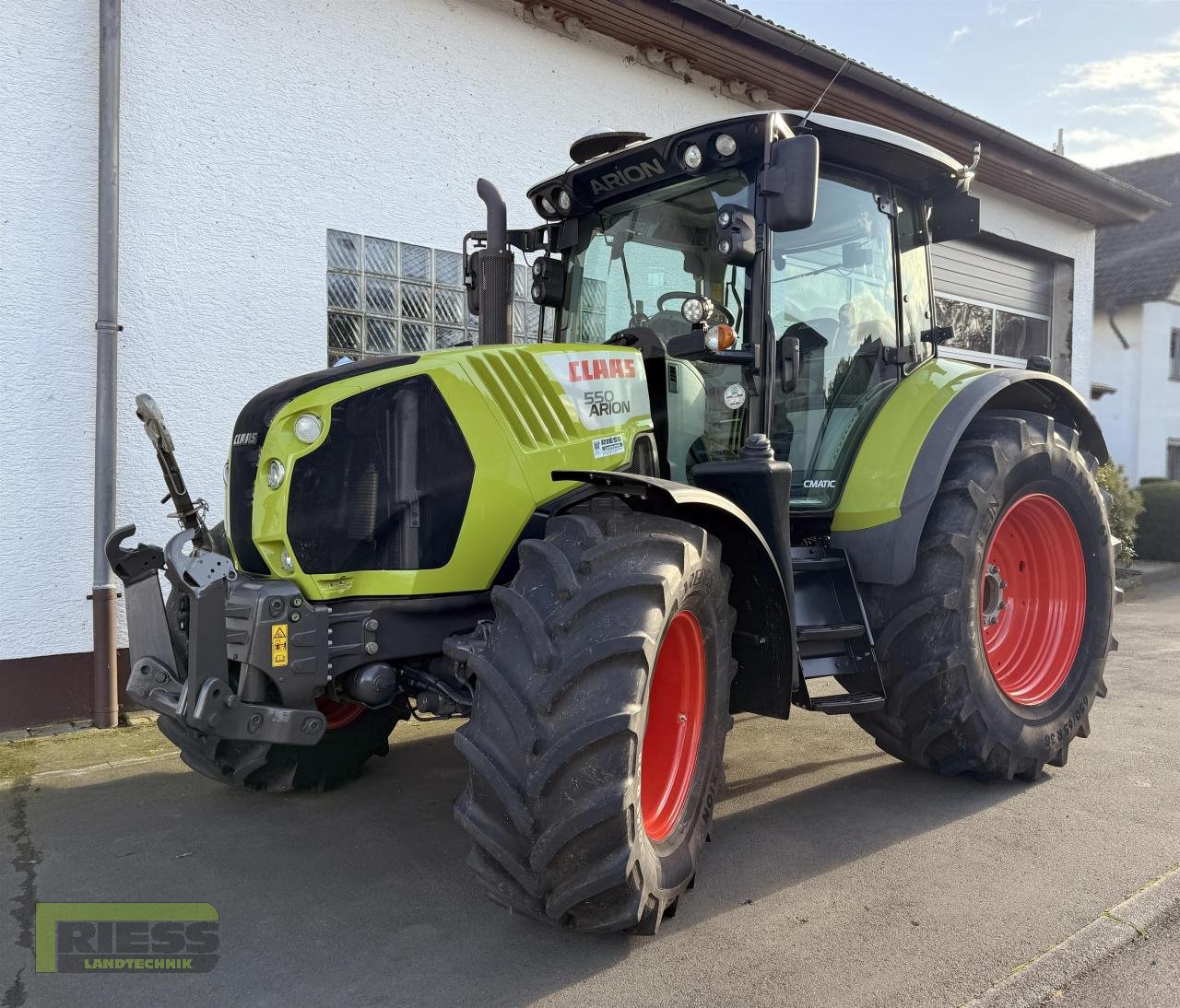 Traktor Türe ait CLAAS ARION 550 Cmatic CEBIS A35, Gebrauchtmaschine içinde Homberg (Ohm) - Maulbach (resim 31)