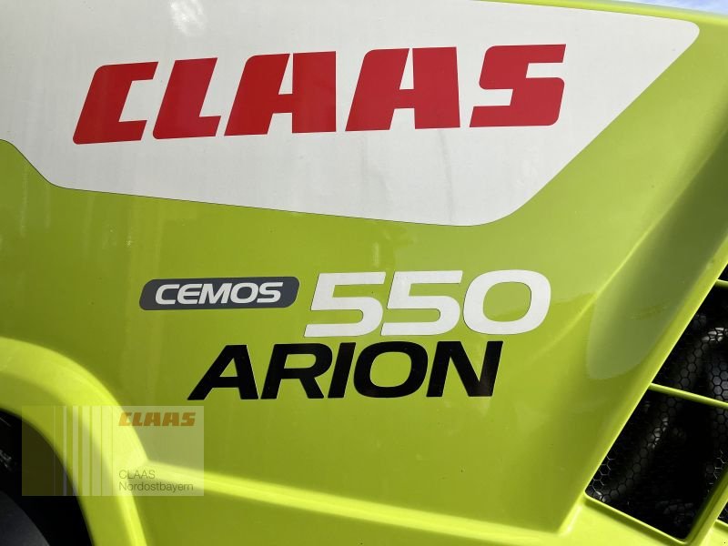 Traktor του τύπου CLAAS ARION 550 CMATIC CEBIS * GPS *, Vorführmaschine σε Freystadt (Φωτογραφία 16)