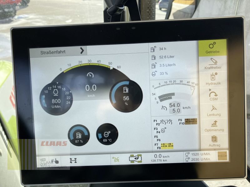 Traktor Türe ait CLAAS ARION 550 CMATIC CEBIS * GPS *, Vorführmaschine içinde Freystadt (resim 24)