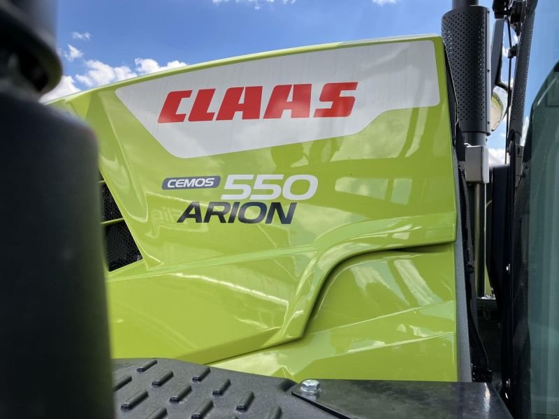 Traktor typu CLAAS ARION 550 CMATIC CEBIS ST5, Vorführmaschine w Schwandorf (Zdjęcie 10)