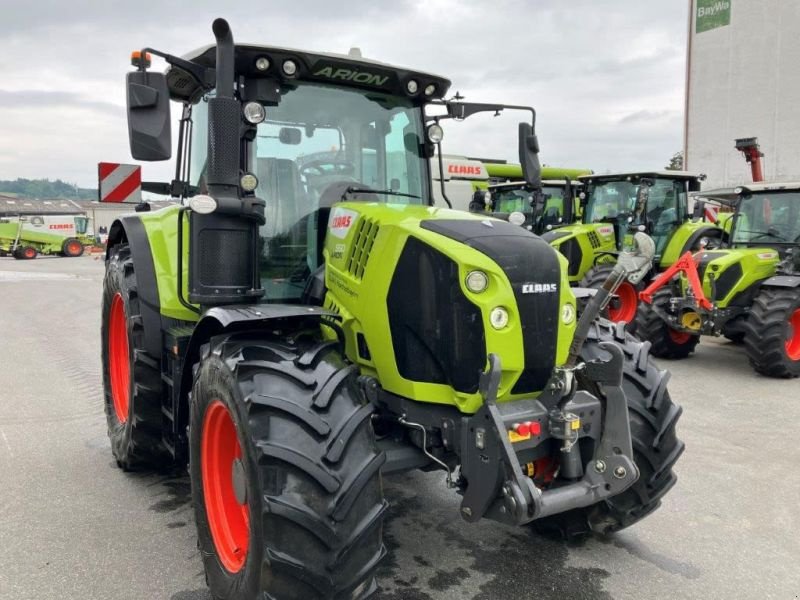 Traktor van het type CLAAS ARION 550 CMATIC  CEBIS, Gebrauchtmaschine in Cham (Foto 1)