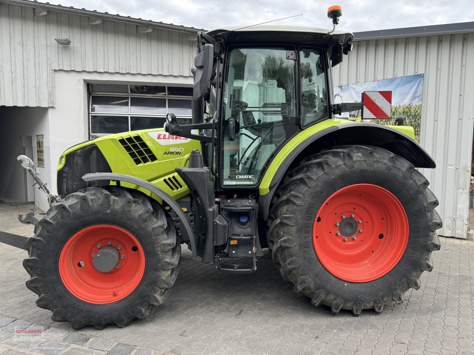 Traktor Türe ait CLAAS Arion 550 CMATIC CEBIS, Gebrauchtmaschine içinde Dorfen (resim 4)