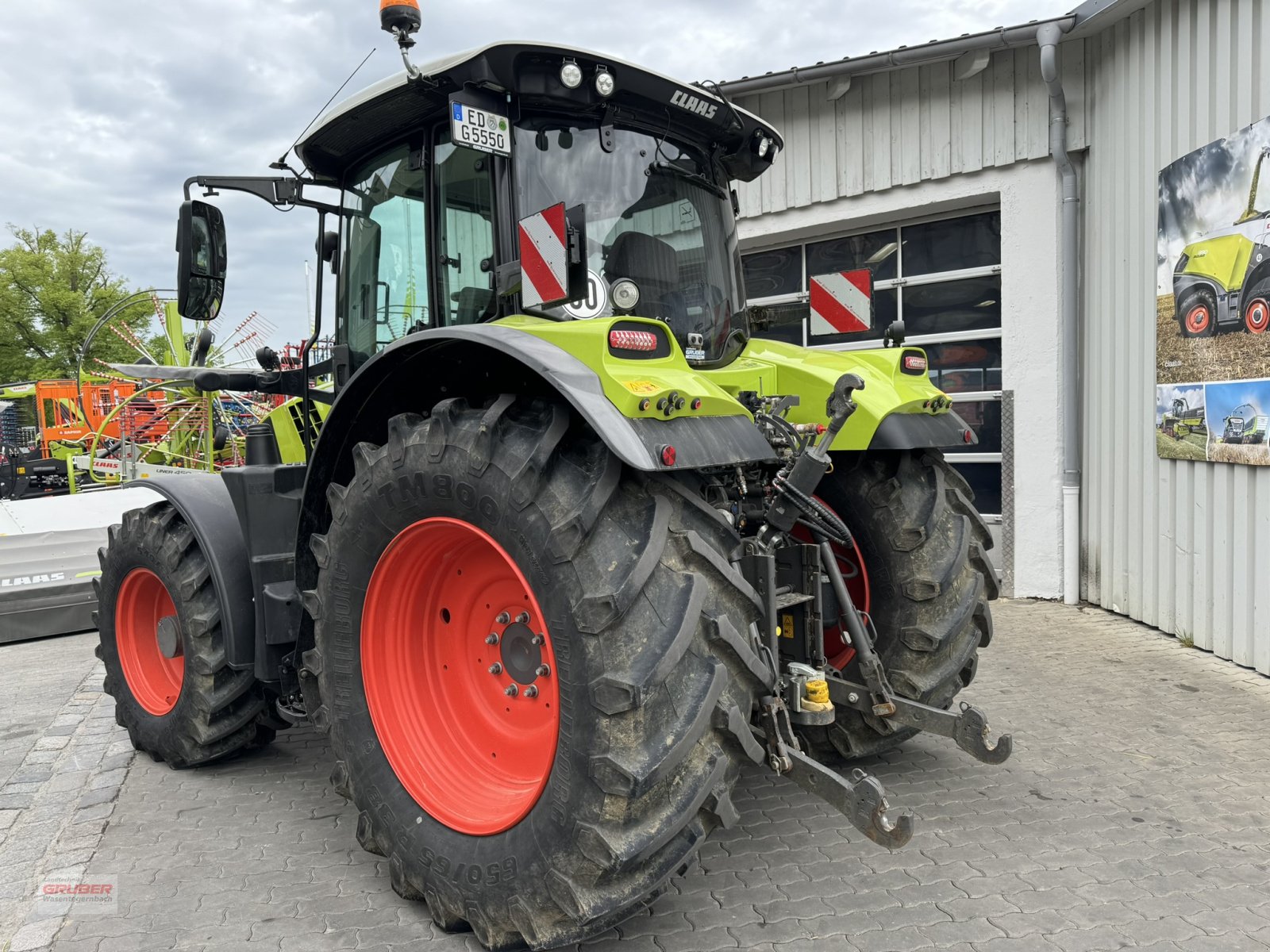 Traktor Türe ait CLAAS Arion 550 CMATIC CEBIS, Gebrauchtmaschine içinde Dorfen (resim 7)