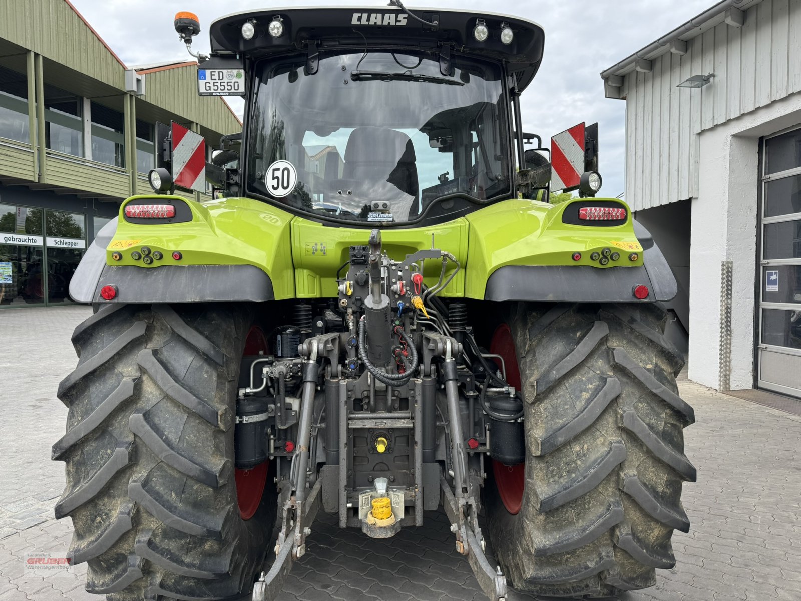 Traktor του τύπου CLAAS Arion 550 CMATIC CEBIS, Gebrauchtmaschine σε Dorfen (Φωτογραφία 8)