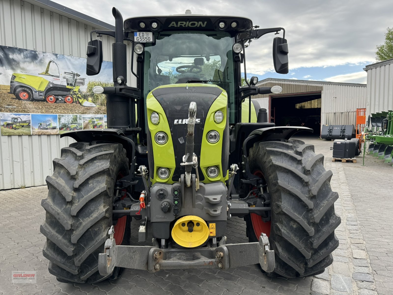 Traktor typu CLAAS Arion 550 CMATIC CEBIS, Gebrauchtmaschine v Dorfen (Obrázok 13)