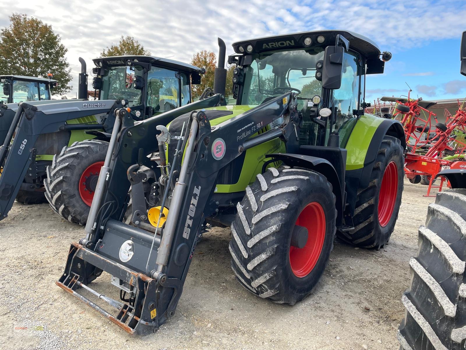 Traktor του τύπου CLAAS Arion 550 CMATIC CEBIS, Gebrauchtmaschine σε Langenau (Φωτογραφία 2)