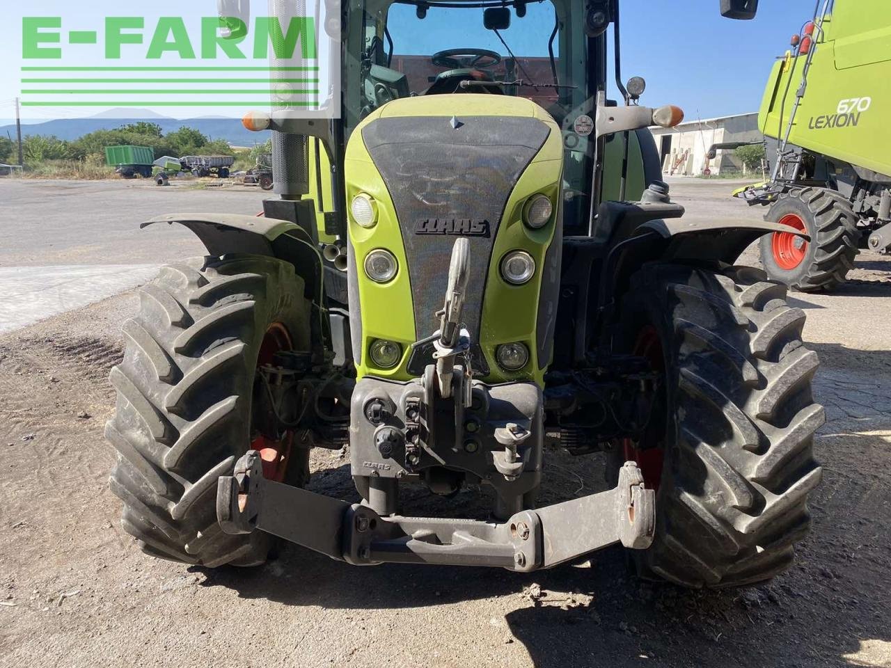 Traktor typu CLAAS ARION 550 CMATIC CMATIC, Gebrauchtmaschine w Hamburg (Zdjęcie 2)