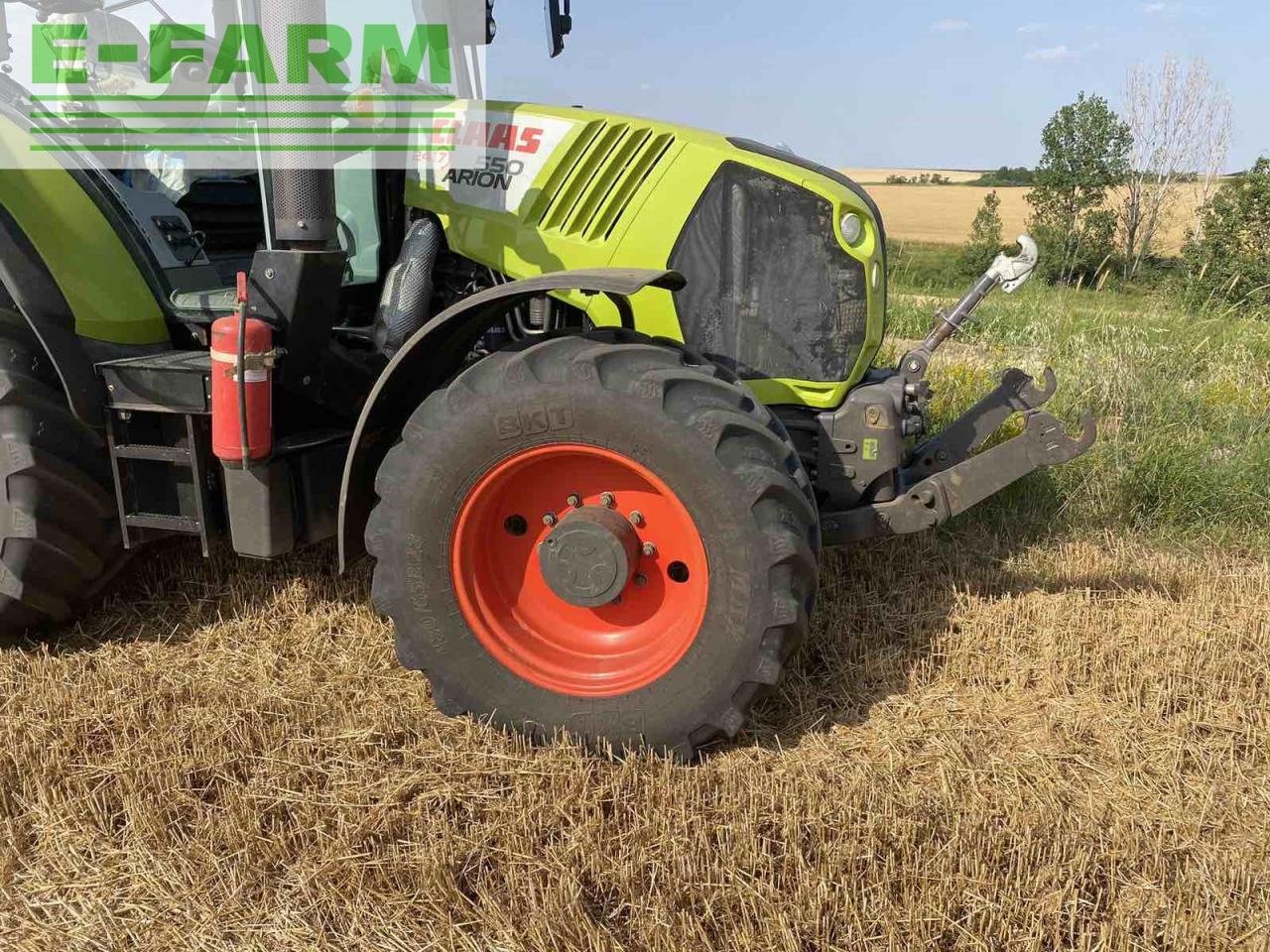 Traktor typu CLAAS ARION 550 CMATIC CMATIC, Gebrauchtmaschine w Hamburg (Zdjęcie 5)