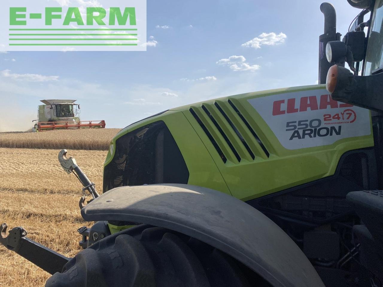 Traktor του τύπου CLAAS ARION 550 CMATIC CMATIC, Gebrauchtmaschine σε Hamburg (Φωτογραφία 10)