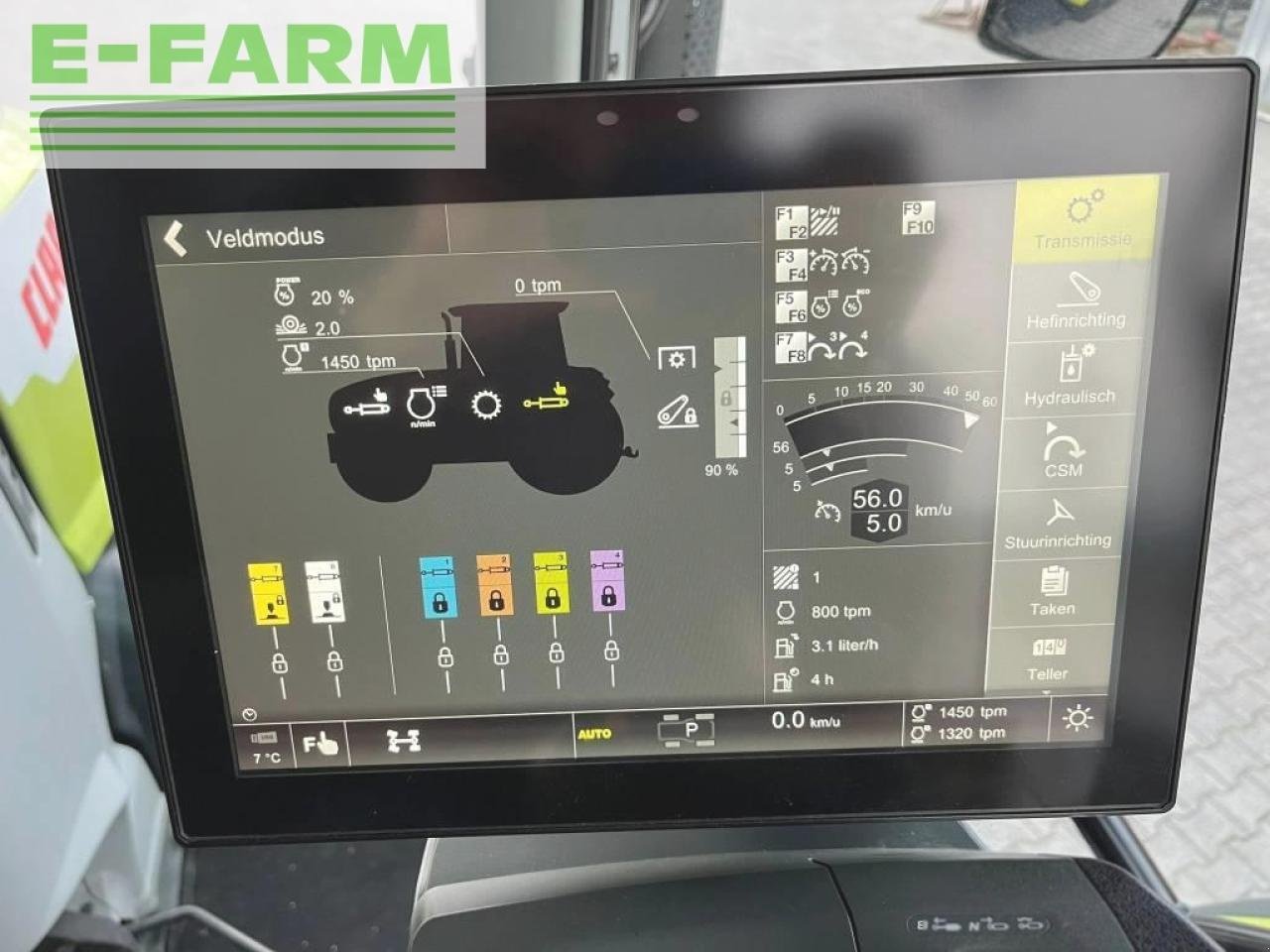 Traktor typu CLAAS arion 550 cmatic CMATIC, Gebrauchtmaschine v ag BROEKLAND (Obrázok 12)