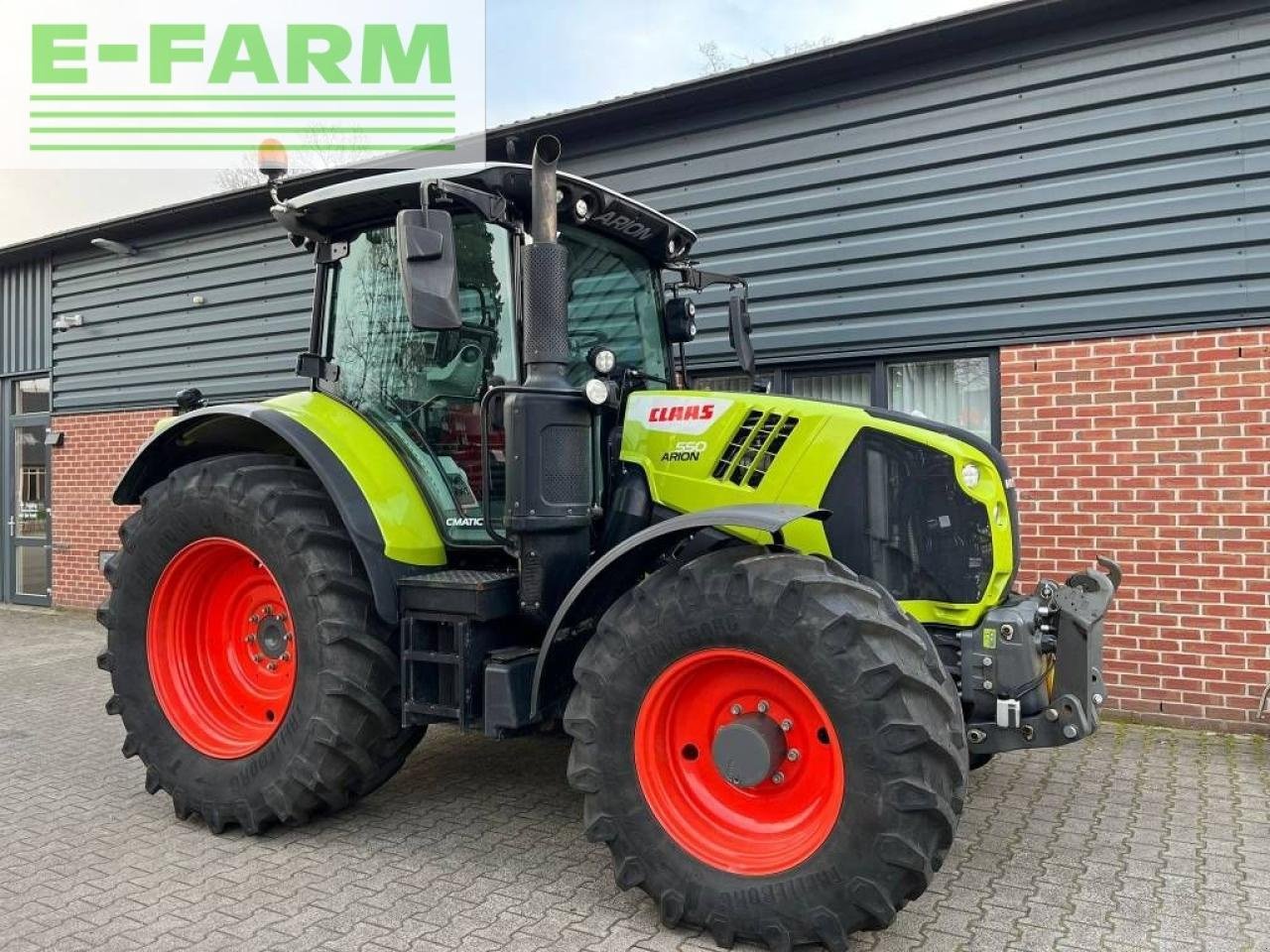 Traktor typu CLAAS arion 550 cmatic, Gebrauchtmaschine v ag BROEKLAND (Obrázok 7)