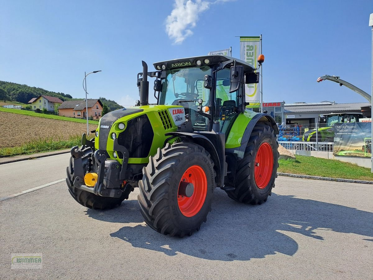 Traktor Türe ait CLAAS Arion 550 CMATIC, Gebrauchtmaschine içinde Kematen (resim 10)