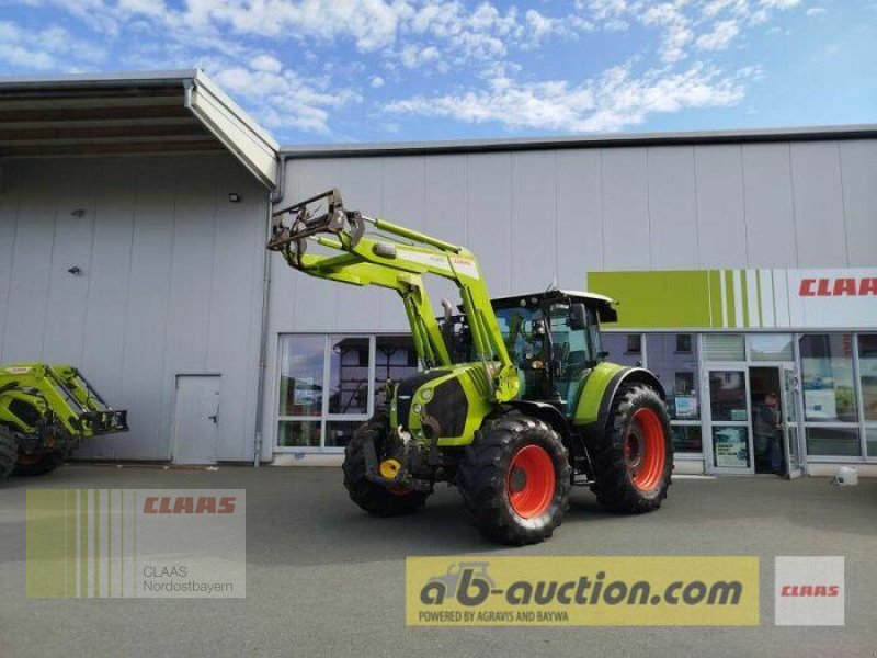 Traktor типа CLAAS ARION 550 + FL 120 AB-AUCTION, Gebrauchtmaschine в Gefrees (Фотография 1)