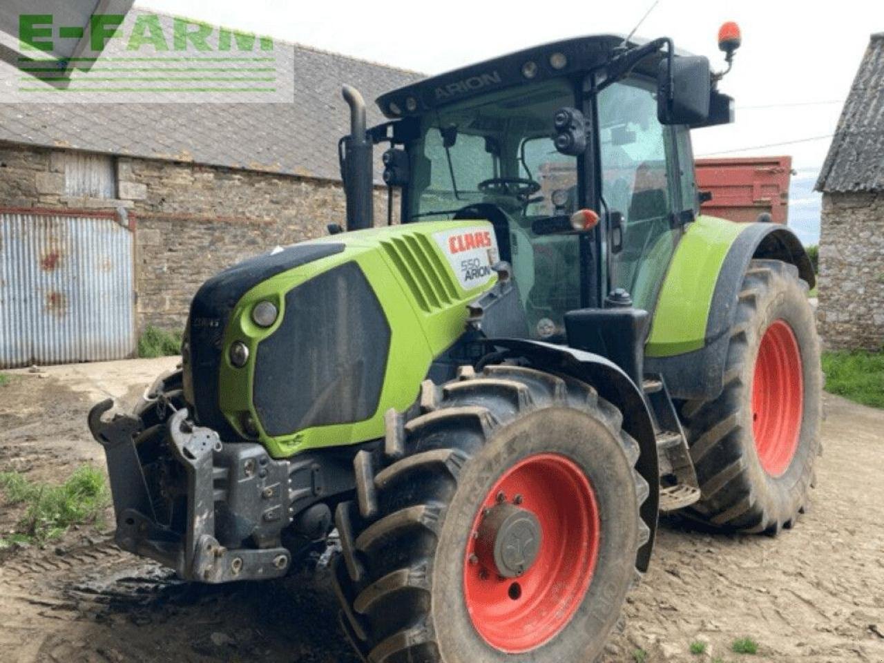 Traktor του τύπου CLAAS arion 550 t4i, Gebrauchtmaschine σε PONTIVY (56 - MORBIHAN) (Φωτογραφία 1)