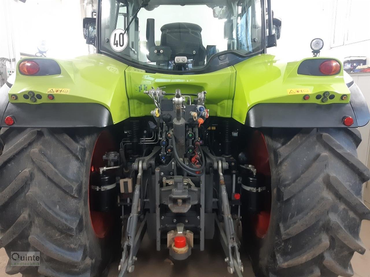 Traktor van het type CLAAS Arion 550, Gebrauchtmaschine in Lichtenau-Kleinenberg (Foto 5)