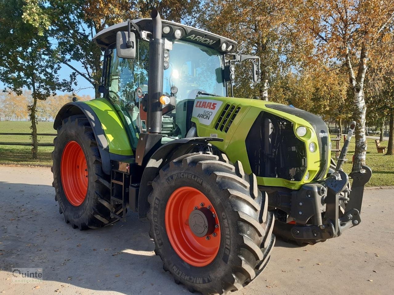 Traktor Türe ait CLAAS Arion 550, Gebrauchtmaschine içinde Lichtenau-Kleinenberg (resim 1)