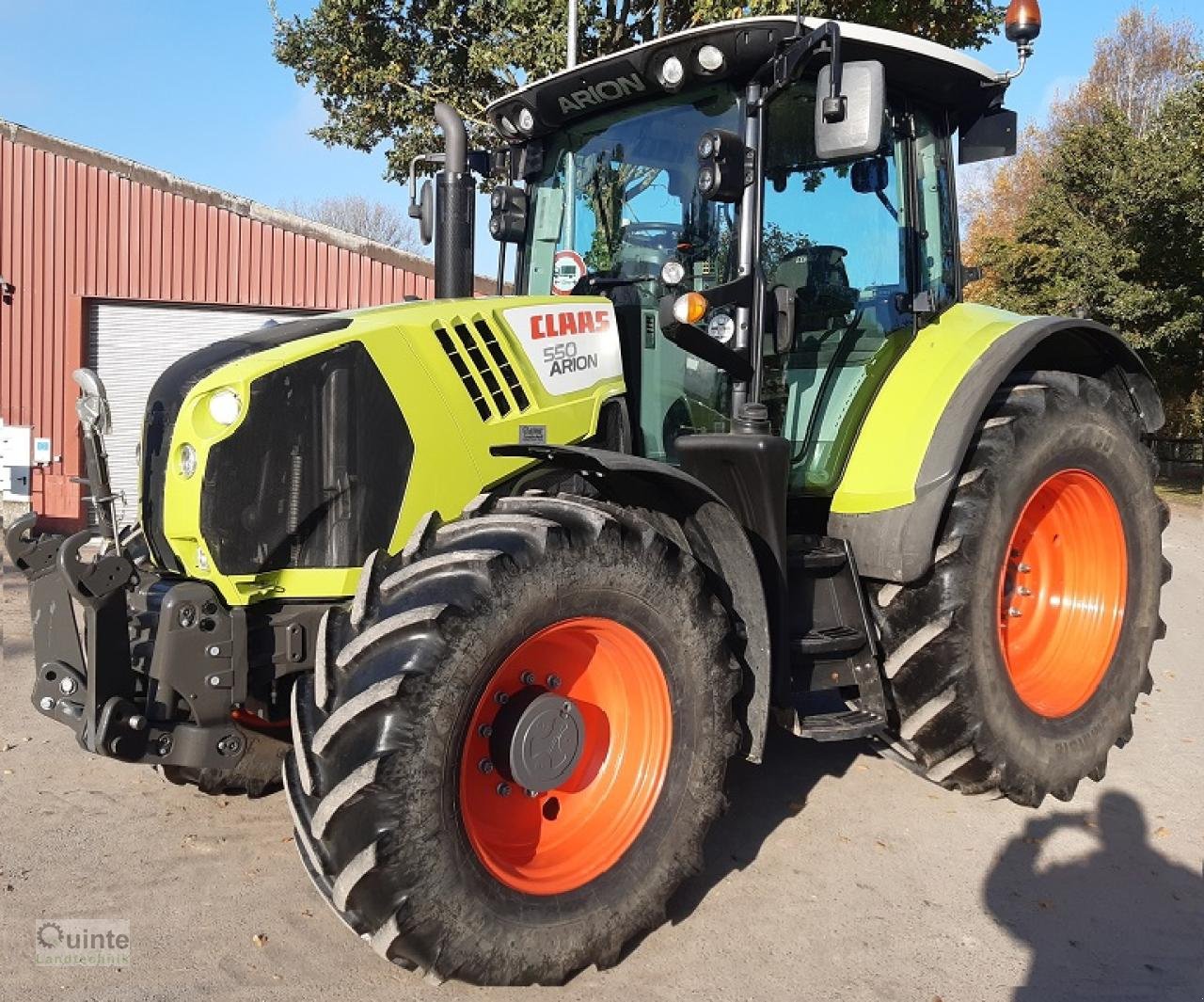 Traktor Türe ait CLAAS Arion 550, Gebrauchtmaschine içinde Lichtenau-Kleinenberg (resim 2)