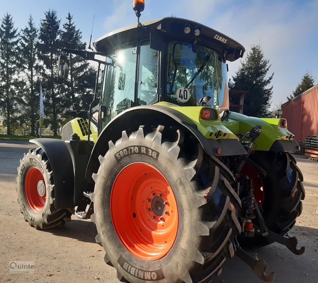 Traktor typu CLAAS Arion 550, Gebrauchtmaschine w Lichtenau-Kleinenberg (Zdjęcie 3)