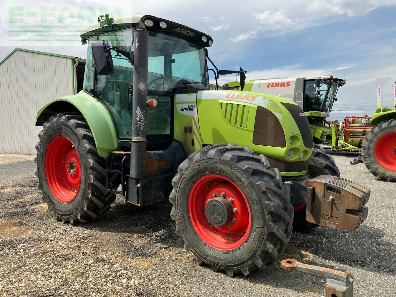 Traktor van het type CLAAS arion 610 (a19/105), Gebrauchtmaschine in AILLAS (33 - GIRONDE) (Foto 5)