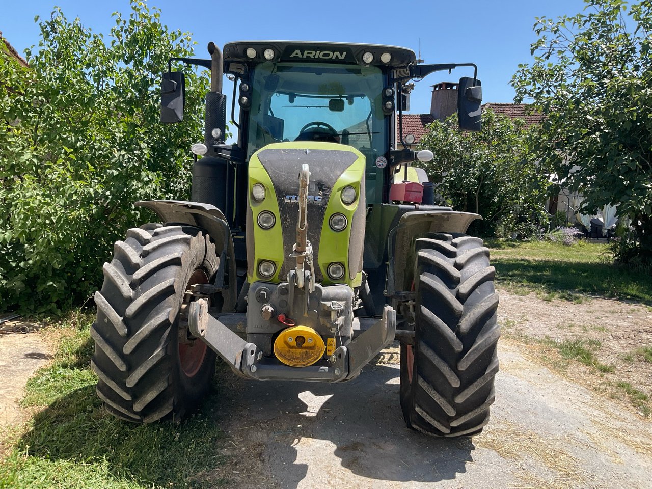 Traktor του τύπου CLAAS ARION 610 business, Gebrauchtmaschine σε MORLHON LE HAUT (Φωτογραφία 2)