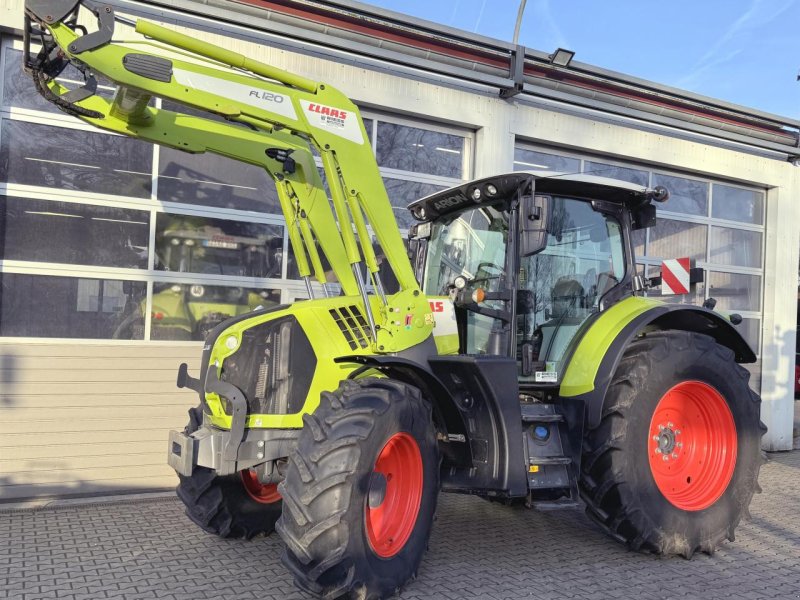 Traktor van het type CLAAS Arion 610 C, Gebrauchtmaschine in Homberg / Ohm (Foto 1)