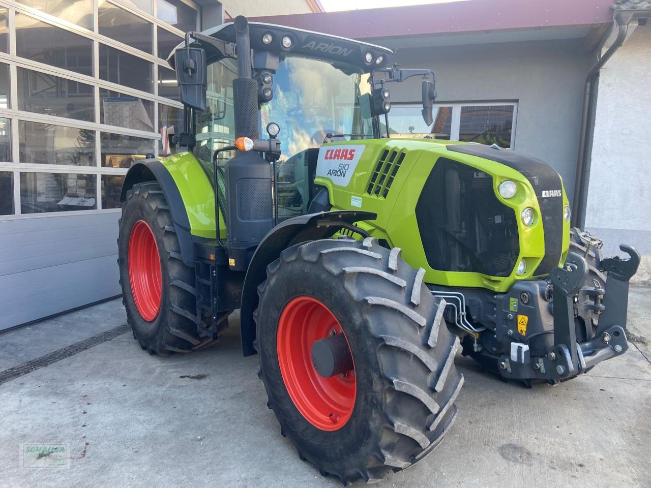 Traktor van het type CLAAS Arion 610 CIS, 50km/h, neuwertig, Gebrauchtmaschine in Geiselhöring (Foto 3)