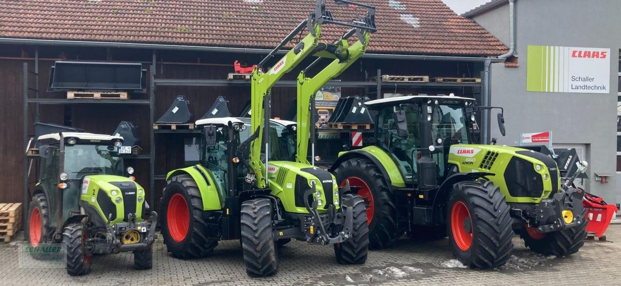 Traktor van het type CLAAS Arion 610 CIS, 50km/h, neuwertig, Gebrauchtmaschine in Geiselhöring (Foto 10)