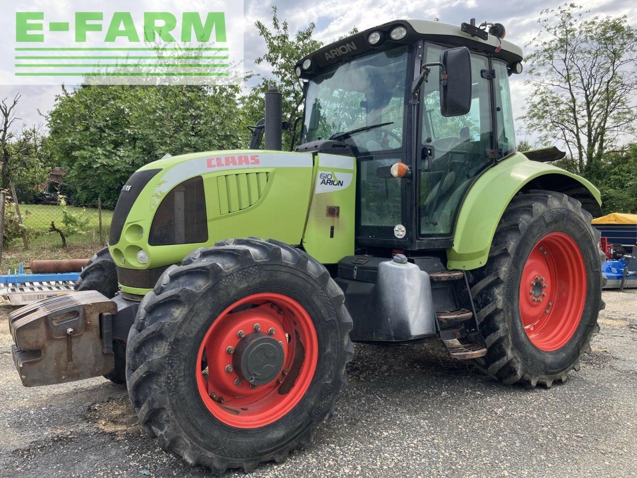 Traktor от тип CLAAS arion 610 cis CIS, Gebrauchtmaschine в AILLAS (33 - GIRONDE) (Снимка 1)