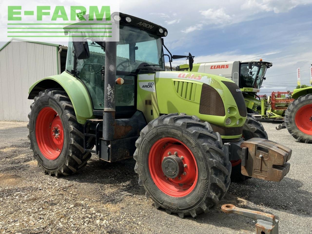 Traktor typu CLAAS arion 610 cis CIS, Gebrauchtmaschine w AILLAS (33 - GIRONDE) (Zdjęcie 5)