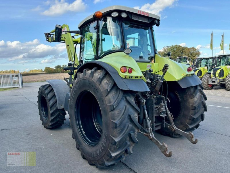 Traktor of the type CLAAS ARION 610 CIS, Frontlader CLAAS FL 120 ELECTROPILO, Gebrauchtmaschine in Molbergen (Picture 12)